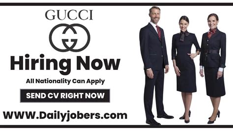 gucci store careers|creative jobs for gucci.